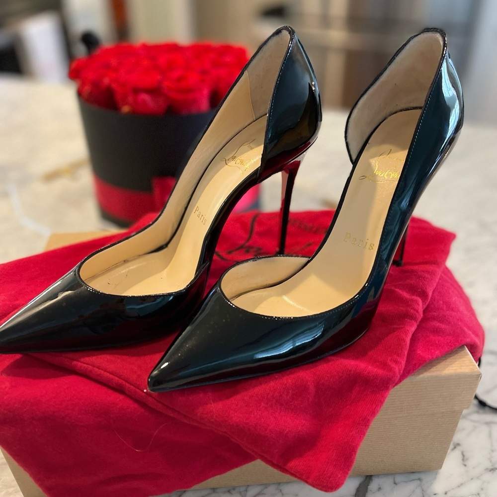 Gently worn, much loved Christian Louboutin Iriza,